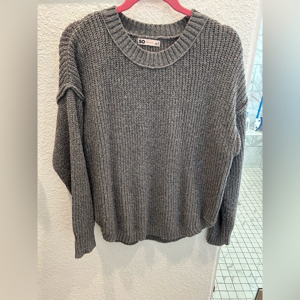 SO knit sweater